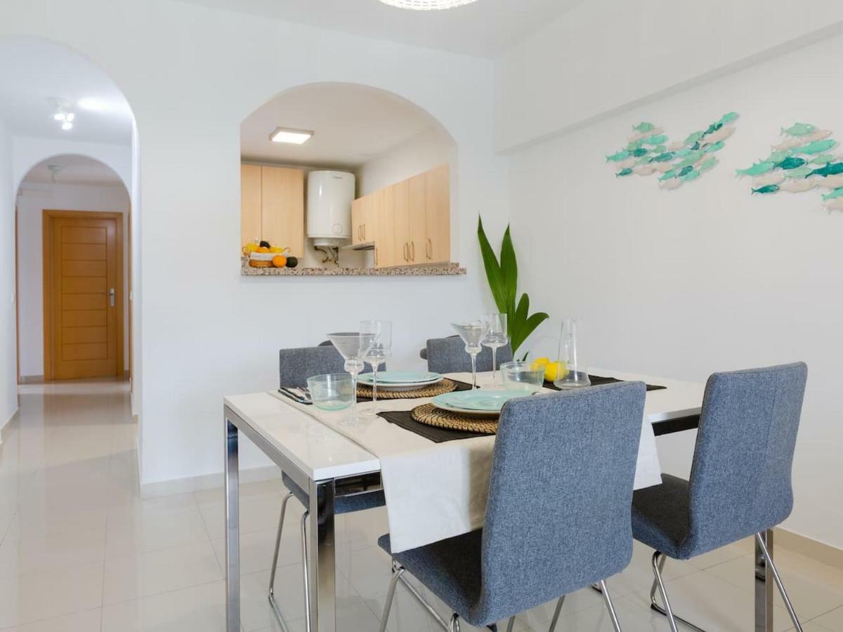 La Marina Ii, Luminoso Apartamento Junto A La Playa Torre de Benagalbon Exteriör bild